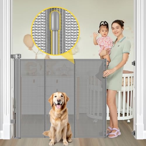 42-Inch Extra Tall Retractable Pet Gate: $42.26 42-Inch Extra Tall Retractable Pet Gate: $42.26