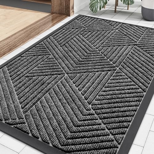 Smiry 35x23-Inch Low Profile Rubber Front Door Mat: $31.44 Smiry 35x23-Inch Low Profile Rubber Front Door Mat: $31.44