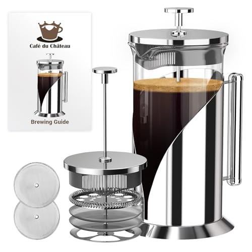 Cafe Du Chateau 34oz French Press Coffee Maker: $33.99 Cafe Du Chateau 34oz French Press Coffee Maker: $33.99