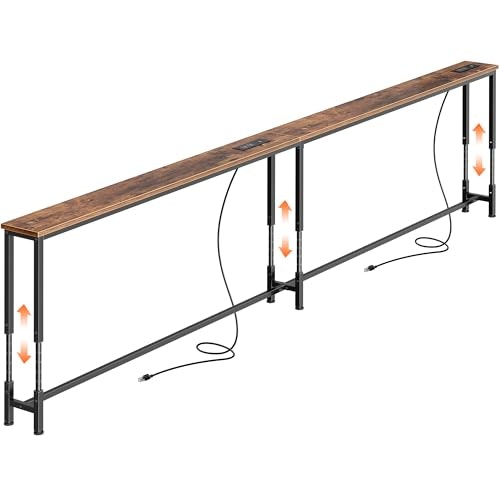 Huuger 102.4-Inch Sofa Table with Power Outlets: $79.97 Huuger 102.4-Inch Sofa Table with Power Outlets: $79.97