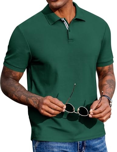Coofandy Men's Short Sleeve Pique Polo Shirt: $19.98 Coofandy Men's Short Sleeve Pique Polo Shirt: $19.98