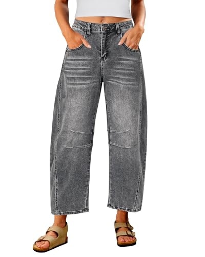 Utyful Women's Barrel Jeans: $28.04
