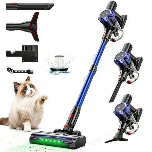 TechRise 550W 45kPa Cordless Stick Vacuum: $84.95 TechRise 550W 45kPa Cordless Stick Vacuum: $84.95