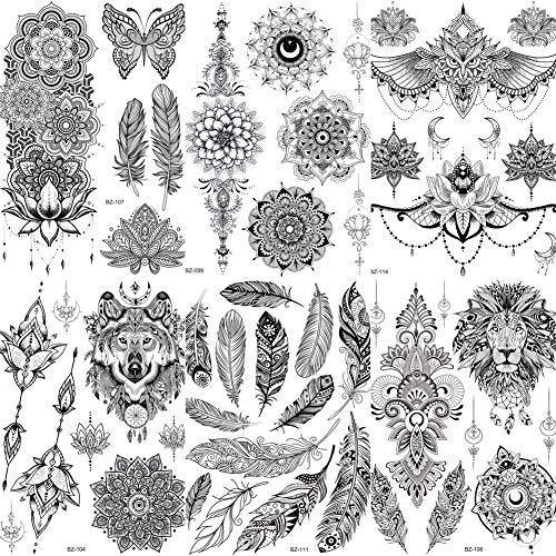 Coktak Black Henna Temporary Tattoo Stickers 6-Pack: $6.78 Coktak Black Henna Temporary Tattoo Stickers 6-Pack: $6.78
