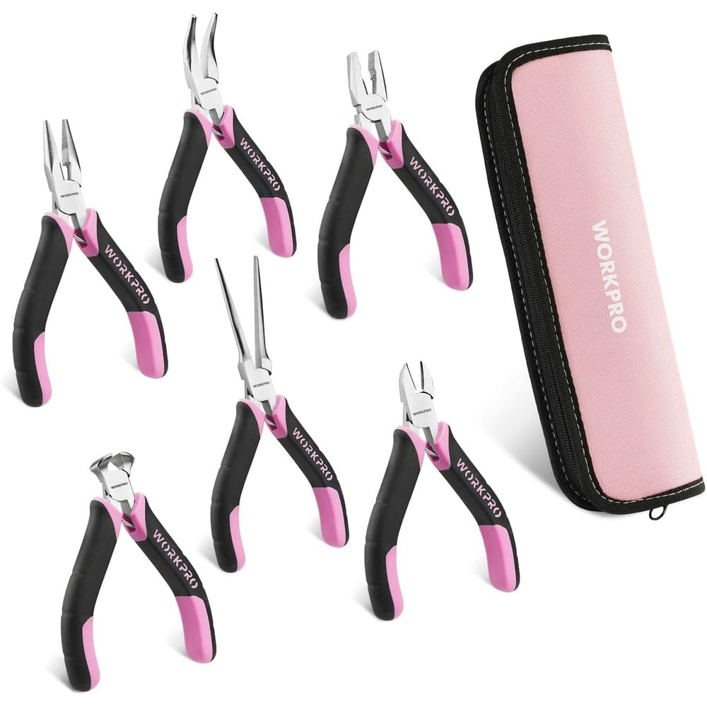 Workpro 6-Piece Mini Pliers Set: $18.99 Workpro 6-Piece Mini Pliers Set: $18.99