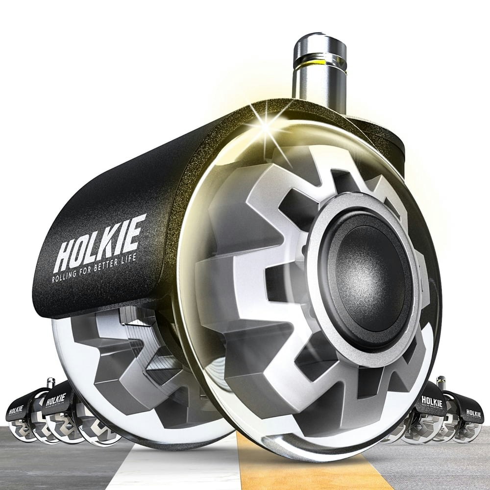 Holkie Office Chair Replacement Casters 5-Pack: $15.99