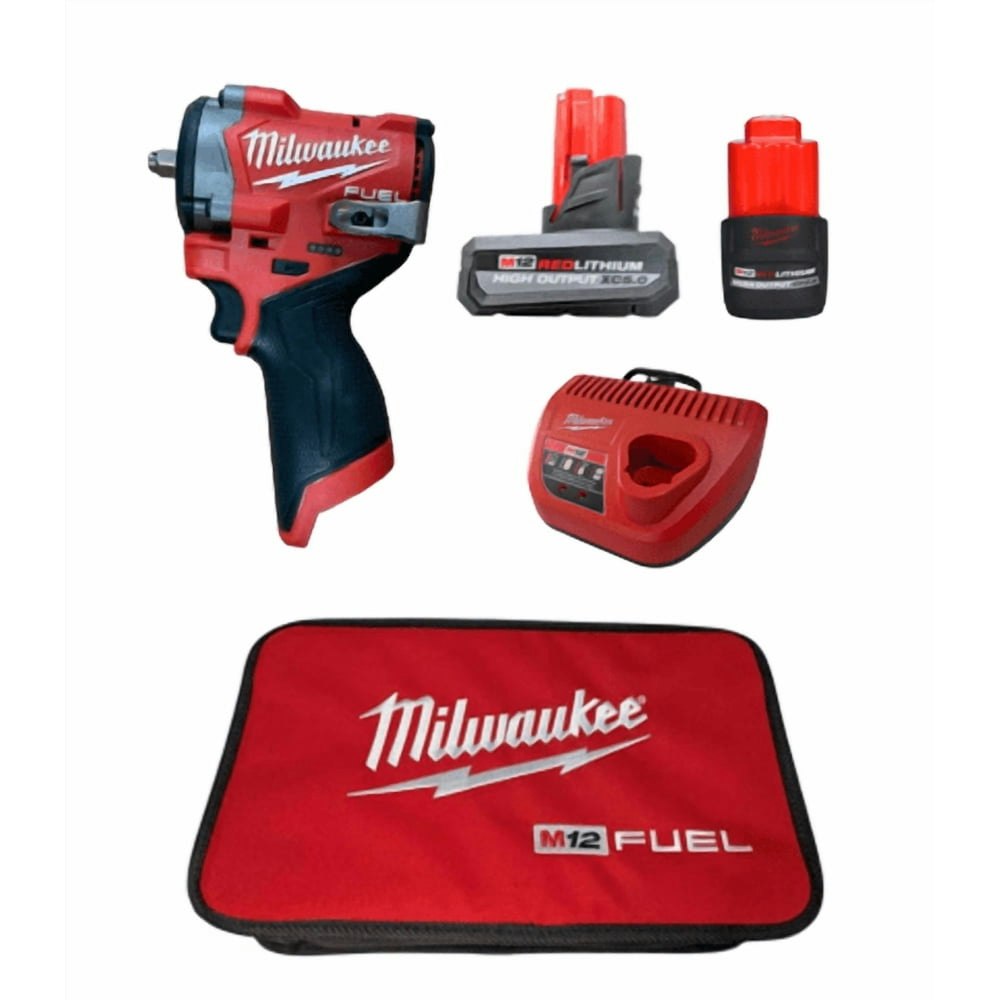 Milwaukee M12 FUEL 3/8-Inch Stubby Impact Wrench Kit: $315 Milwaukee M12 FUEL 3/8-Inch Stubby Impact Wrench Kit: $315