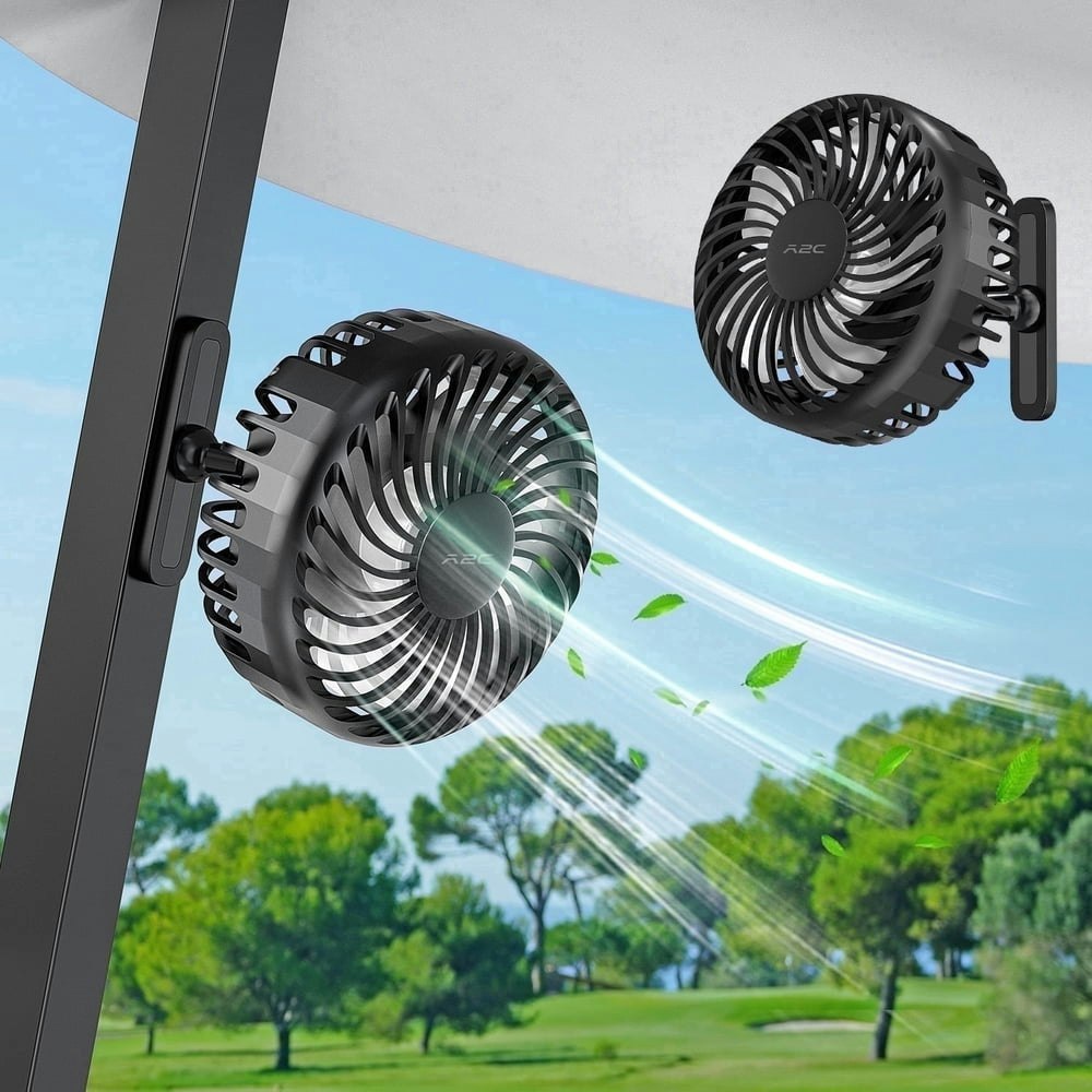 A2C Cordless Magnetic Portable Golf Cart Fan: $21.70 A2C Cordless Magnetic Portable Golf Cart Fan: $21.70