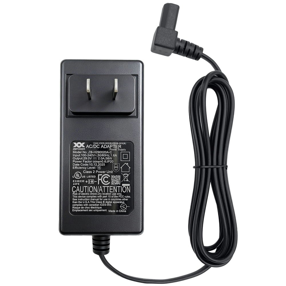 ZBPOWER 29V 2A Wall Switching Power Adapter for Electric Recliners: $29.99 ZBPOWER 29V 2A Wall Switching Power Adapter for Electric Recliners: $29.99