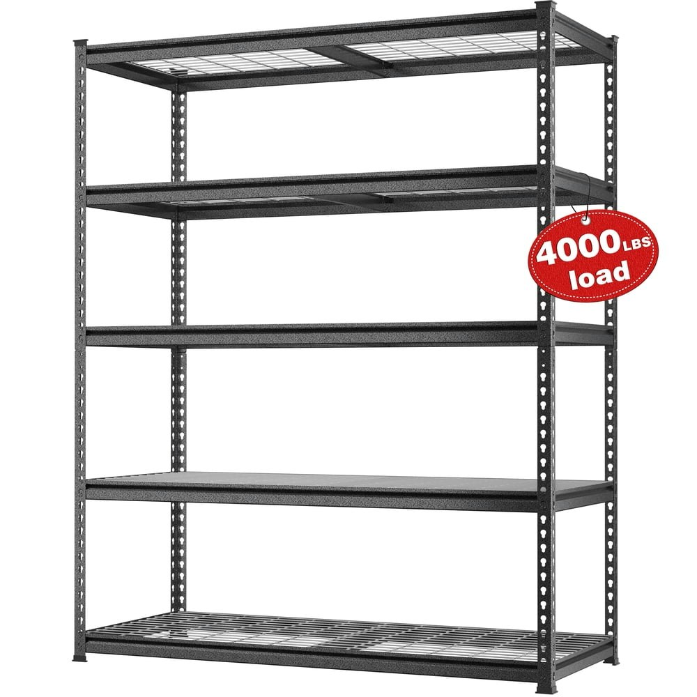 Workpro 5-Tier 48" x 24" x 72" Heavy Duty Metal Storage Shelving Unit: $134.99 Workpro 5-Tier 48" x 24" x 72" Heavy Duty Metal Storage Shelving Unit: $134.99