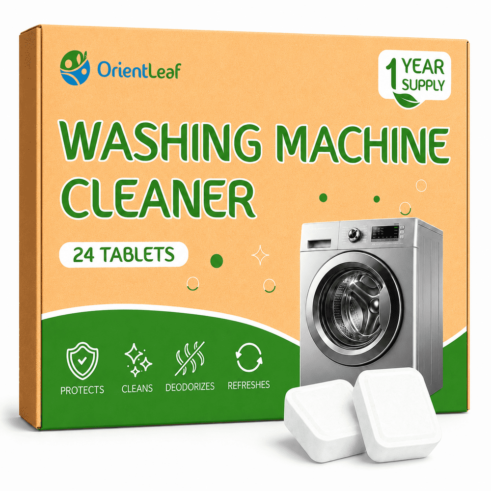 OrientLeaf Washing Machine Cleaner Tablets 24-Count: $8.49
