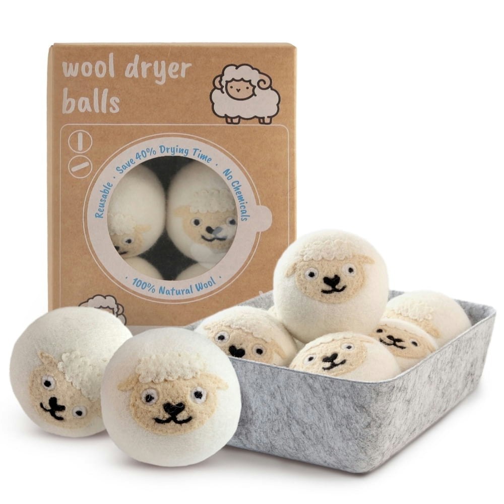 Laitimia XL Wool Dryer Balls 6-Pack: $15.99