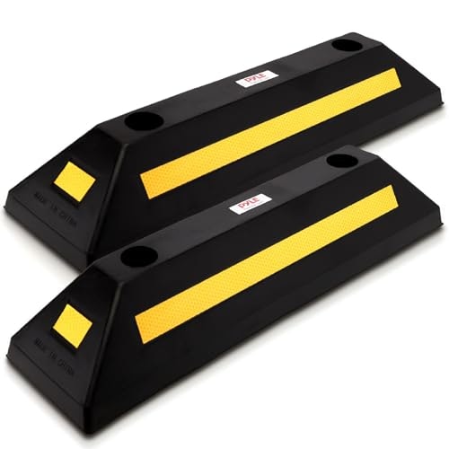 Pyle Rubber Wheel Stops 2-Pack: $29.02