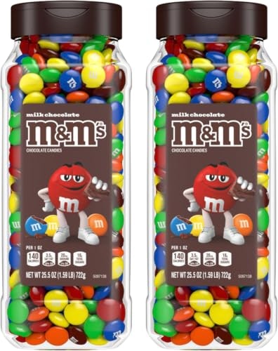 M&M's Milk Chocolate Candy 25.5-oz. Jar 10-Pack: $82.20 M&M's Milk Chocolate Candy 25.5-oz. Jar 10-Pack: $82.20