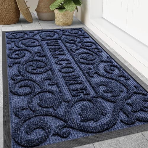 Smiry 47" x 17" Low-Profile Rubber Front Door Mat: $48.44 Smiry 47" x 17" Low-Profile Rubber Front Door Mat: $48.44