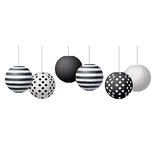 Teacher Created Resources 8-Inch Black and White Hanging Paper Lanterns: $9.77 Teacher Created Resources 8-Inch Black and White Hanging Paper Lanterns: $9.77