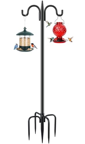 Gtongoko 108-Inch Shepherd's Hook Bird Feeder Pole: $29.98 Gtongoko 108-Inch Shepherd's Hook Bird Feeder Pole: $29.98