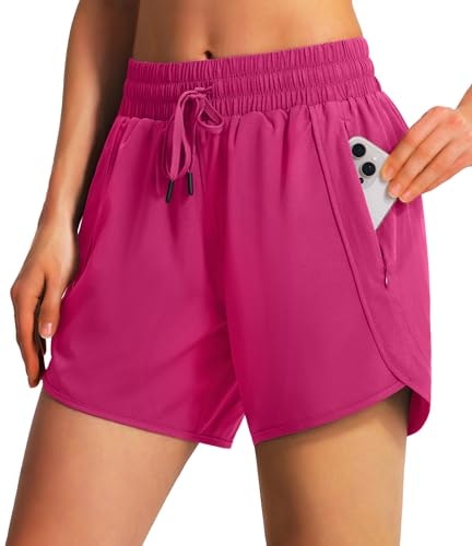 Ksmien Women's Quick-Dry Athletic Running Shorts: $19.94 Ksmien Women's Quick-Dry Athletic Running Shorts: $19.94