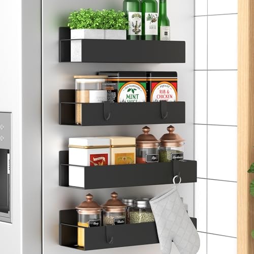 HuggieGems Magnetic Spice Rack 4-Pack: $16.98 HuggieGems Magnetic Spice Rack 4-Pack: $16.98