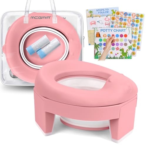 Mcgmitt Portable Folding Toddler Travel Potty Seat: $19.54