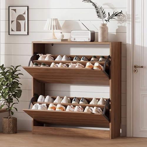 Xixini 2-Drawer Freestanding Shoe Storage Cabinet: $76.49 Xixini 2-Drawer Freestanding Shoe Storage Cabinet: $76.49