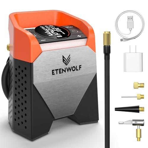Etenwolf Zephyr S5 Heavy-Duty Portable Tire Inflator: $89.97