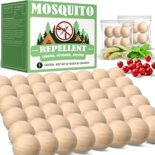 Natural Mosquito Repellent Balls 48-Pack: $24.99 Natural Mosquito Repellent Balls 48-Pack: $24.99