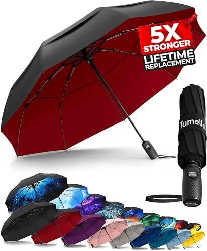 Tumella Windproof Travel Umbrella: $24.29 Tumella Windproof Travel Umbrella: $24.29