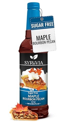 Syruvia Sugar-Free Maple Bourbon Pecan Coffee Syrup 25.4-oz.: $8.49 Syruvia Sugar-Free Maple Bourbon Pecan Coffee Syrup 25.4-oz.: $8.49