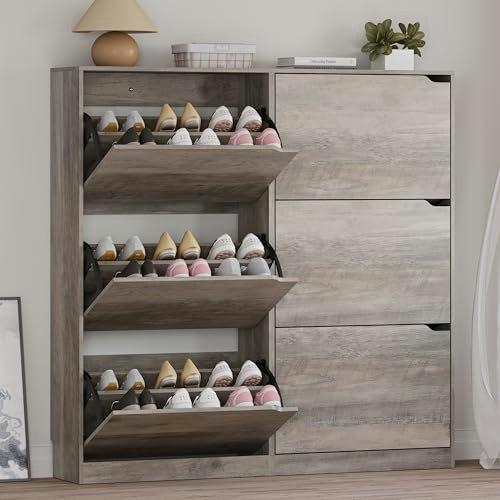 Bornoon 6-Drawer Slim Shoe Cabinet: $161.49