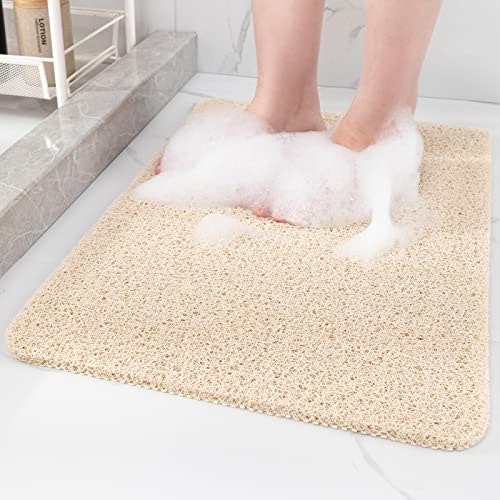 40" x 16" Non-Slip Loofah Shower Mat: $20.78