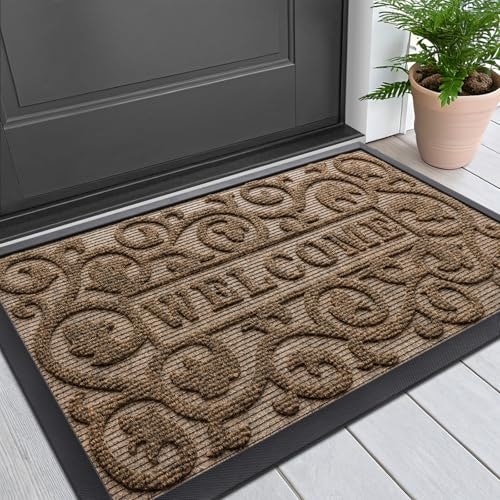 Smiry 33" x 21" Rubber Front Door Mat: $45.04 Smiry 33" x 21" Rubber Front Door Mat: $45.04
