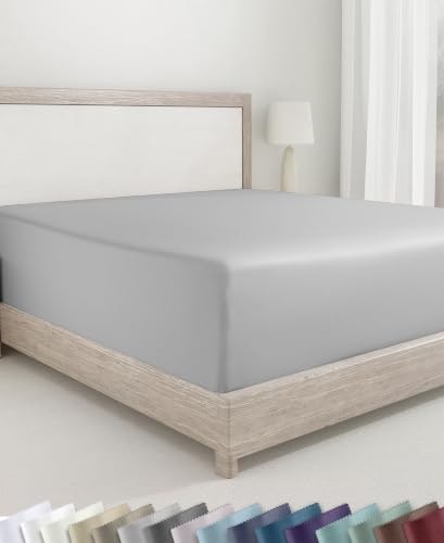 California Design Den King Size Cotton Sateen Fitted Sheet: $31.44 California Design Den King Size Cotton Sateen Fitted Sheet: $31.44