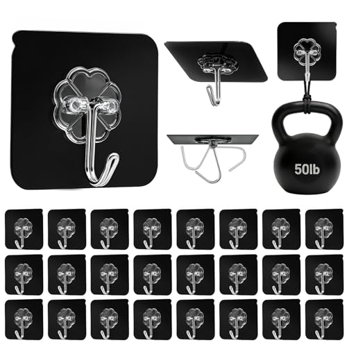 DDMY Heavy Duty Adhesive Wall Hook 24-Pack: $15.98 DDMY Heavy Duty Adhesive Wall Hook 24-Pack: $15.98