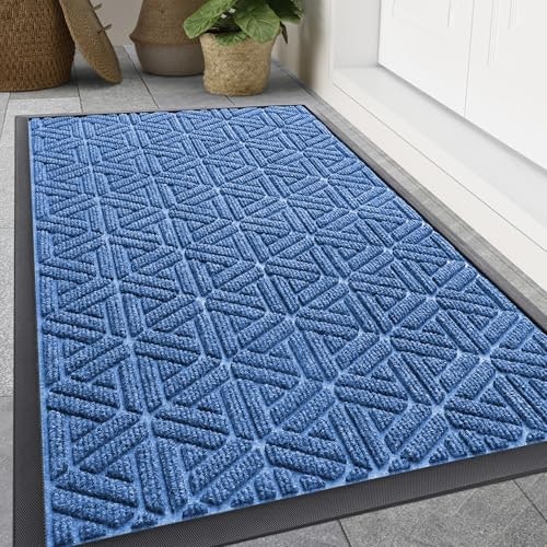 Smiry 47" x 32" Low-Profile Rubber Front Door Mat: $50.99 Smiry 47" x 32" Low-Profile Rubber Front Door Mat: $50.99