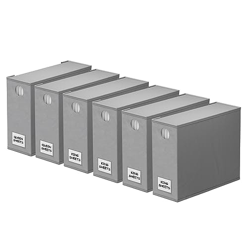 SpaceAid Bed Sheet Organizers 6-Pack: $30.57