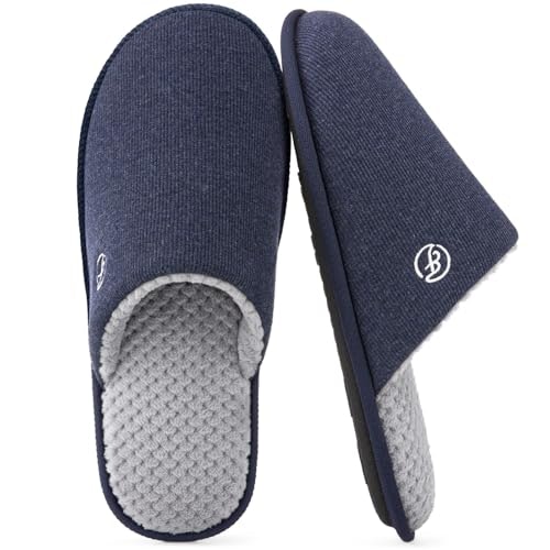 EverFoams Men's Cotton Knit Memory Foam Slippers: $17.98 EverFoams Men's Cotton Knit Memory Foam Slippers: $17.98