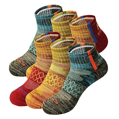Bioaum Men's Cotton Cushioned Ankle Athletic Socks 6-Pack: $17.99 Bioaum Men's Cotton Cushioned Ankle Athletic Socks 6-Pack: $17.99