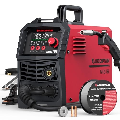 Arccaptain 165A 4-in-1 MIG, Stick, and Lift TIG Welder: $189.98