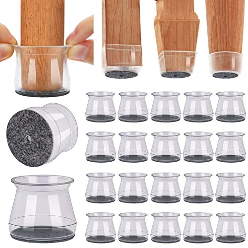 Bumaco Chair Leg Floor Protectors 20-Pack: $10.33