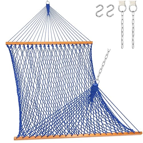 Lazy Daze Double Handwoven Rope Hammock: $56.51