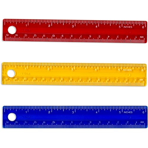 Officemate Achieva 6-Inch Plastic Ruler 24-Pack: $6.64 Officemate Achieva 6-Inch Plastic Ruler 24-Pack: $6.64
