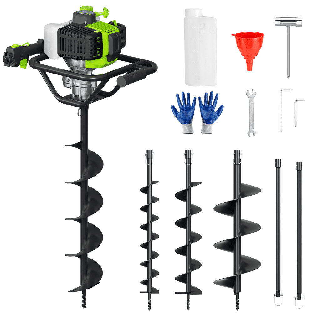 Workpro 62cc 1,600W Gas Powered Earth Auger System: $169.99 Workpro 62cc 1,600W Gas Powered Earth Auger System: $169.99