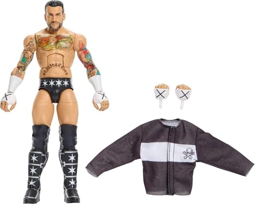 Mattel WWE Elite Series 124 CM Punk Action Figure: $21.95 Mattel WWE Elite Series 124 CM Punk Action Figure: $21.95