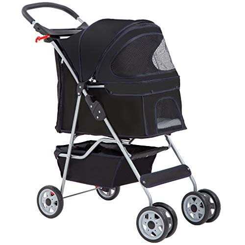 BestPet 4-Wheel Foldable Pet Stroller: $44.98 BestPet 4-Wheel Foldable Pet Stroller: $44.98