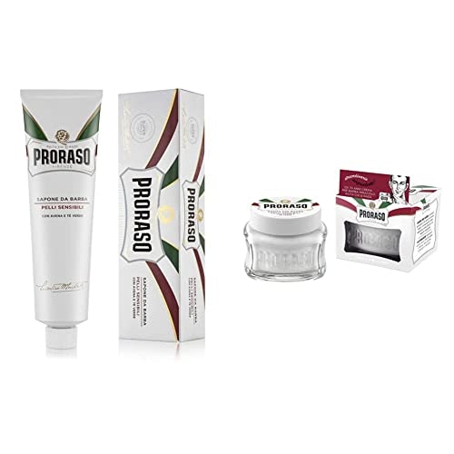 Proraso Sensitive Shaving Cream and Pre-Shave Conditioning Cream Set: $19.55 Proraso Sensitive Shaving Cream and Pre-Shave Conditioning Cream Set: $19.55
