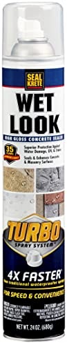 Rust-Oleum Seal-Krete Wet Look Concrete Sealer Spray: $16.56 Rust-Oleum Seal-Krete Wet Look Concrete Sealer Spray: $16.56