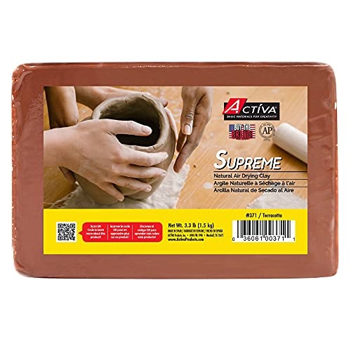 Activa Supreme 3.3lb Air-Dry Clay: $11.07 Activa Supreme 3.3lb Air-Dry Clay: $11.07