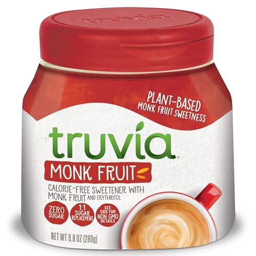 Truvia Monk Fruit Spoonable Sweetener 9.8-oz. Jar: $5.03