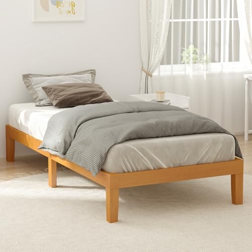 Dumos Solid Wood Twin Platform Bed Frame: $69.97 Dumos Solid Wood Twin Platform Bed Frame: $69.97